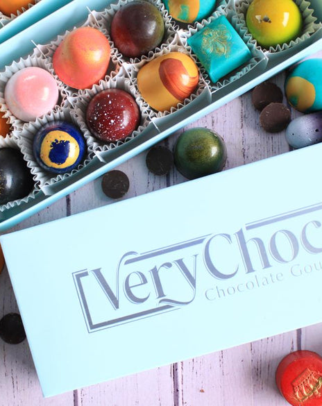 Caja de 12 chocolates surtidos